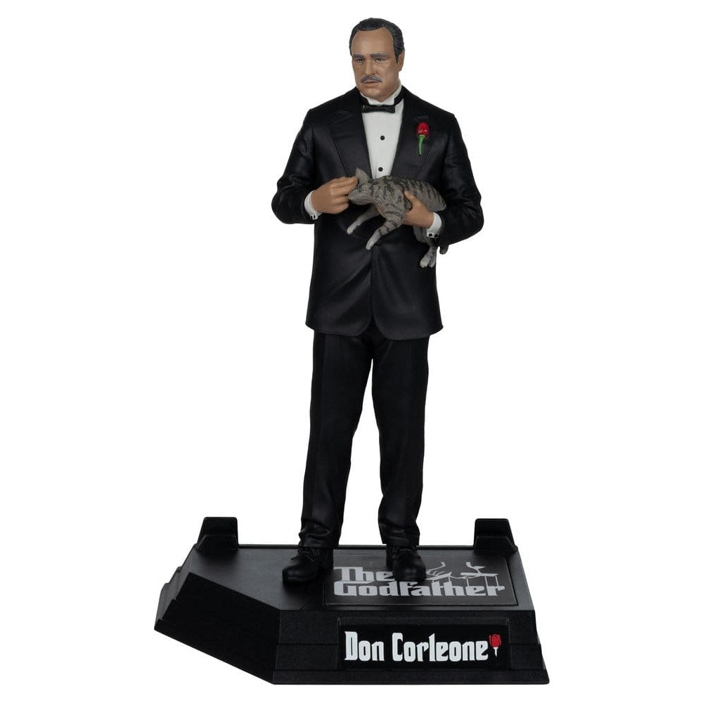 McFarlane Toys The Godfather Movie Maniacs Don Corleone 6-Inch Posed Figure
