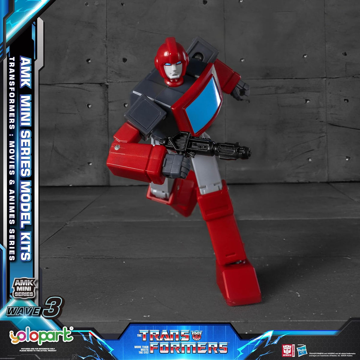 YOLOPARK Transformers AMK MINI Wave 3 G1 Ironhide Model Kit 4897131753211