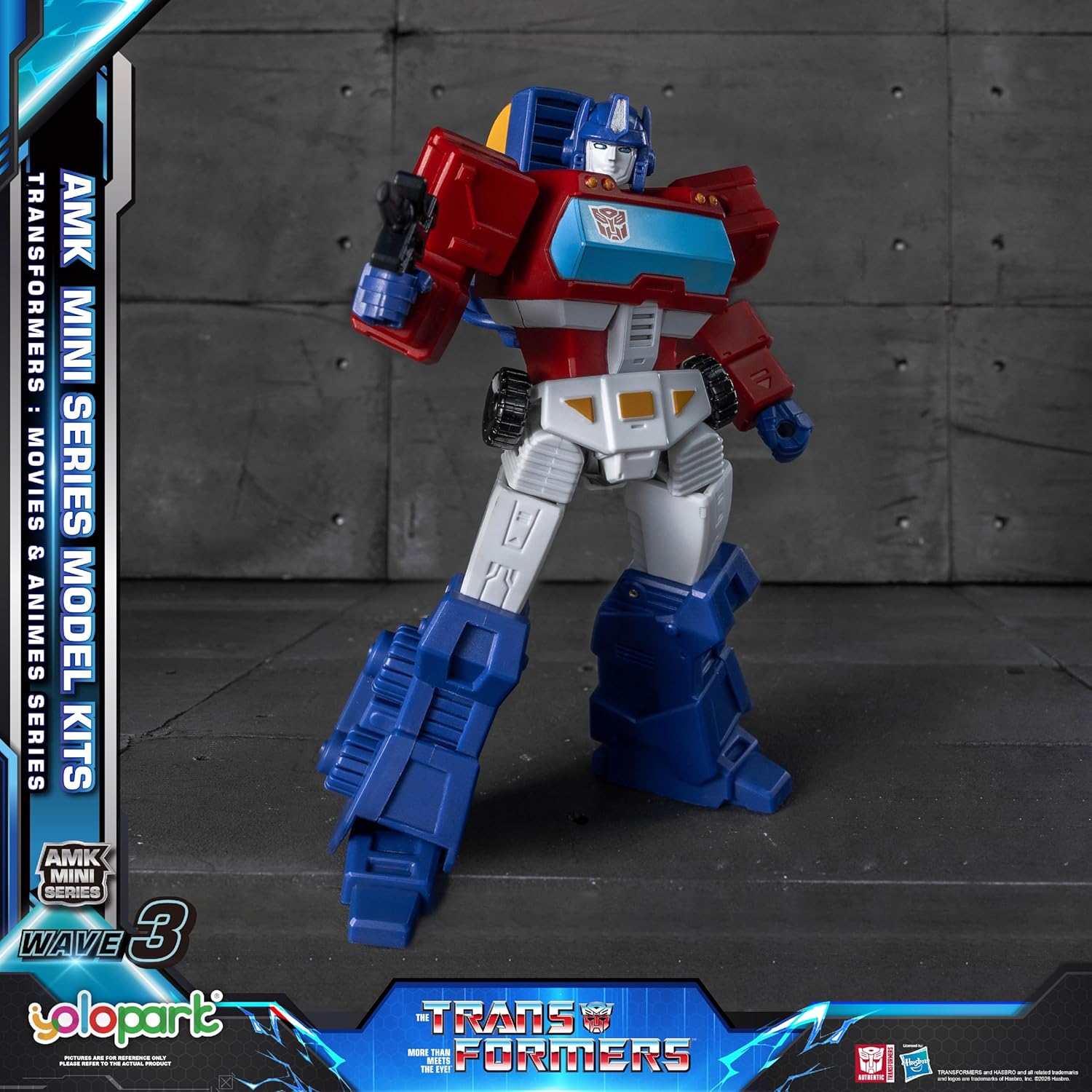 Yolopark Transformers AMK Mini Wave 3 IDW Orion Pax Model Kit 4897131753242