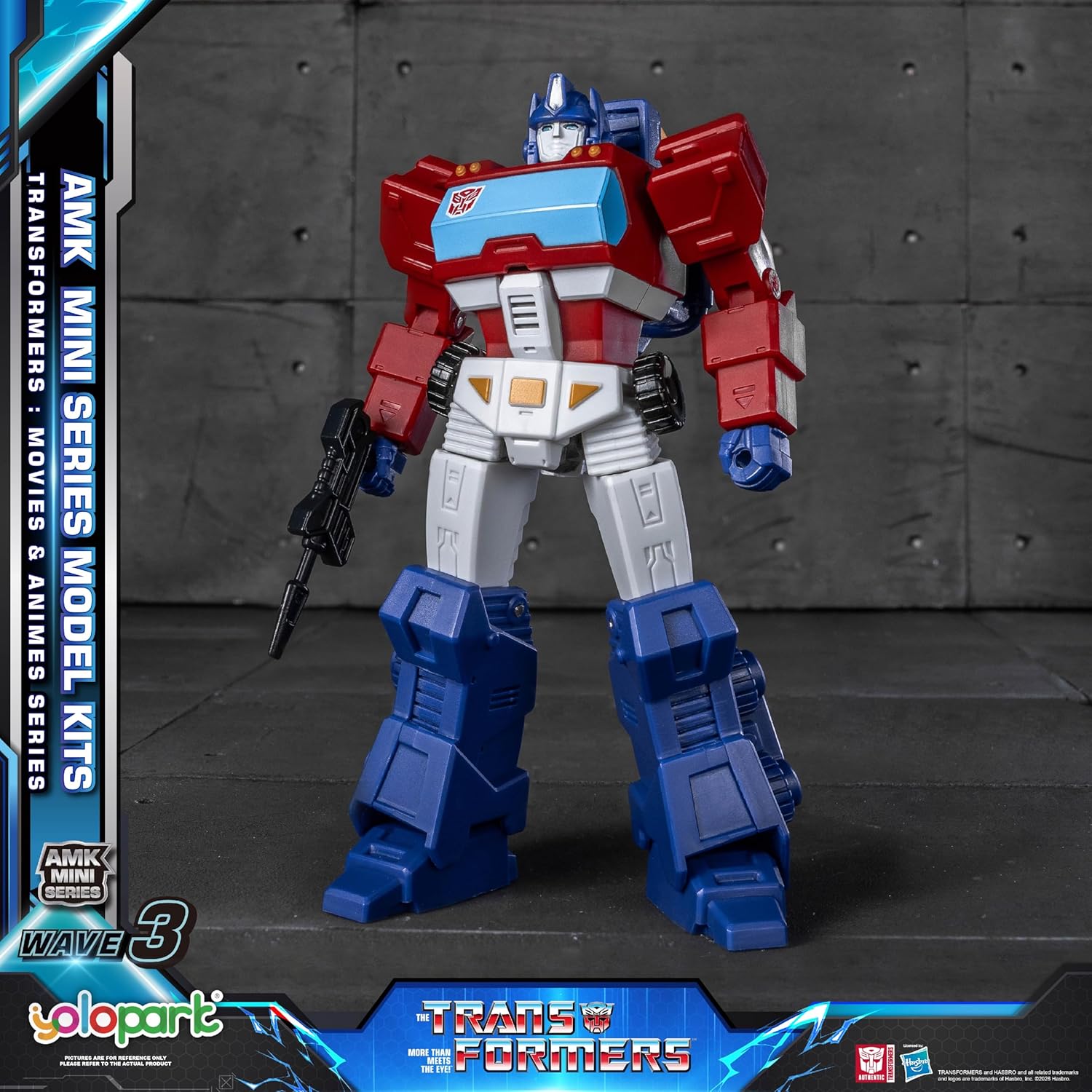 Yolopark Transformers AMK Mini Wave 3 IDW Orion Pax Model Kit 4897131753242