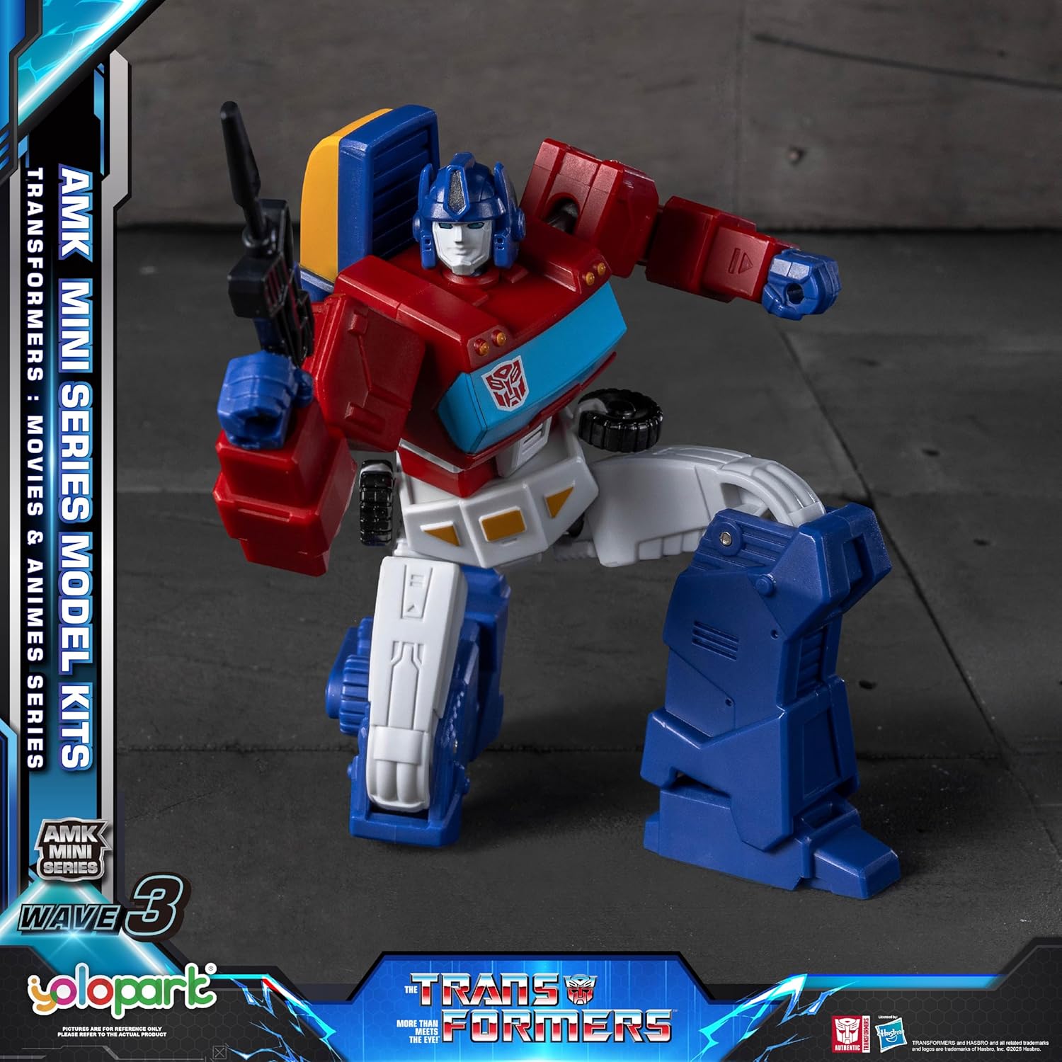 Yolopark Transformers AMK Mini Wave 3 IDW Orion Pax Model Kit 4897131753242