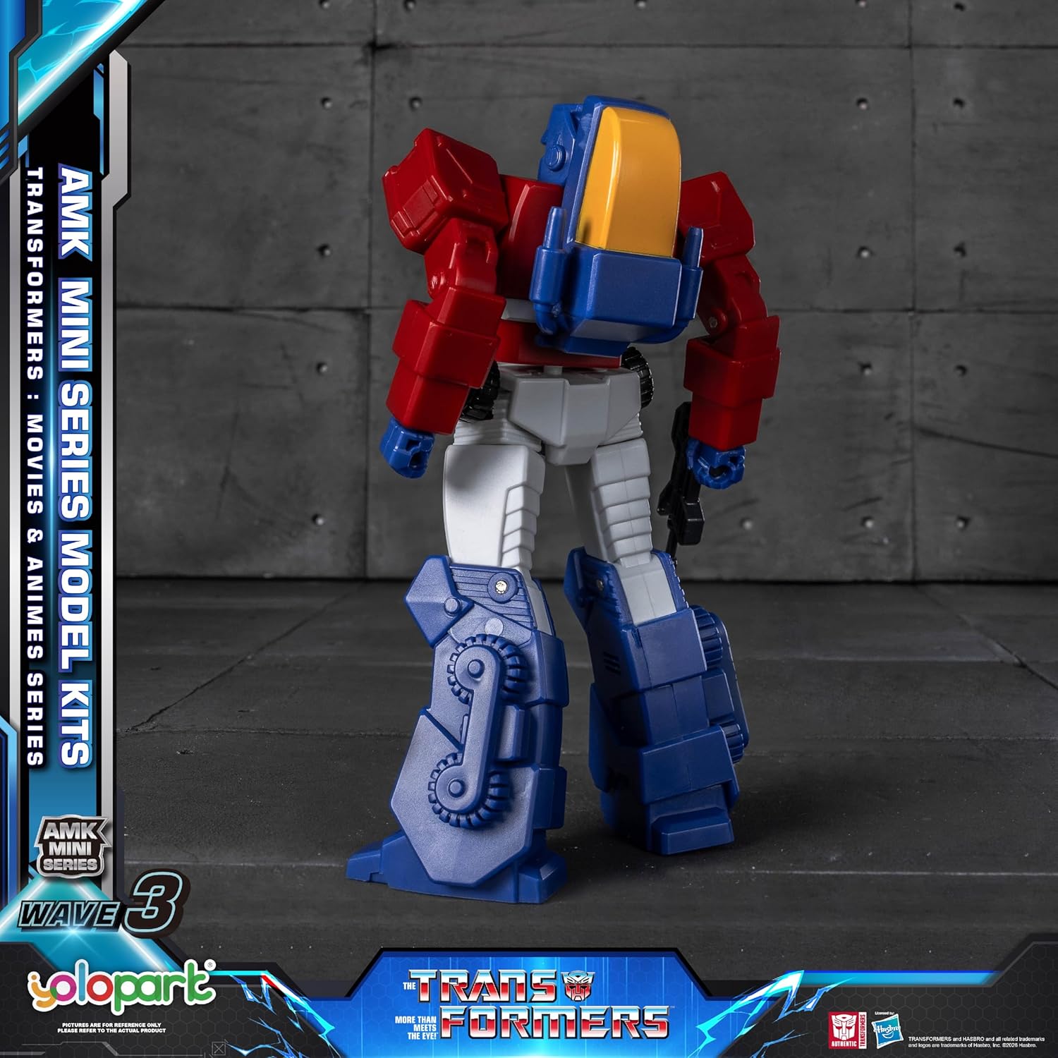 Yolopark Transformers AMK Mini Wave 3 IDW Orion Pax Model Kit 4897131753242