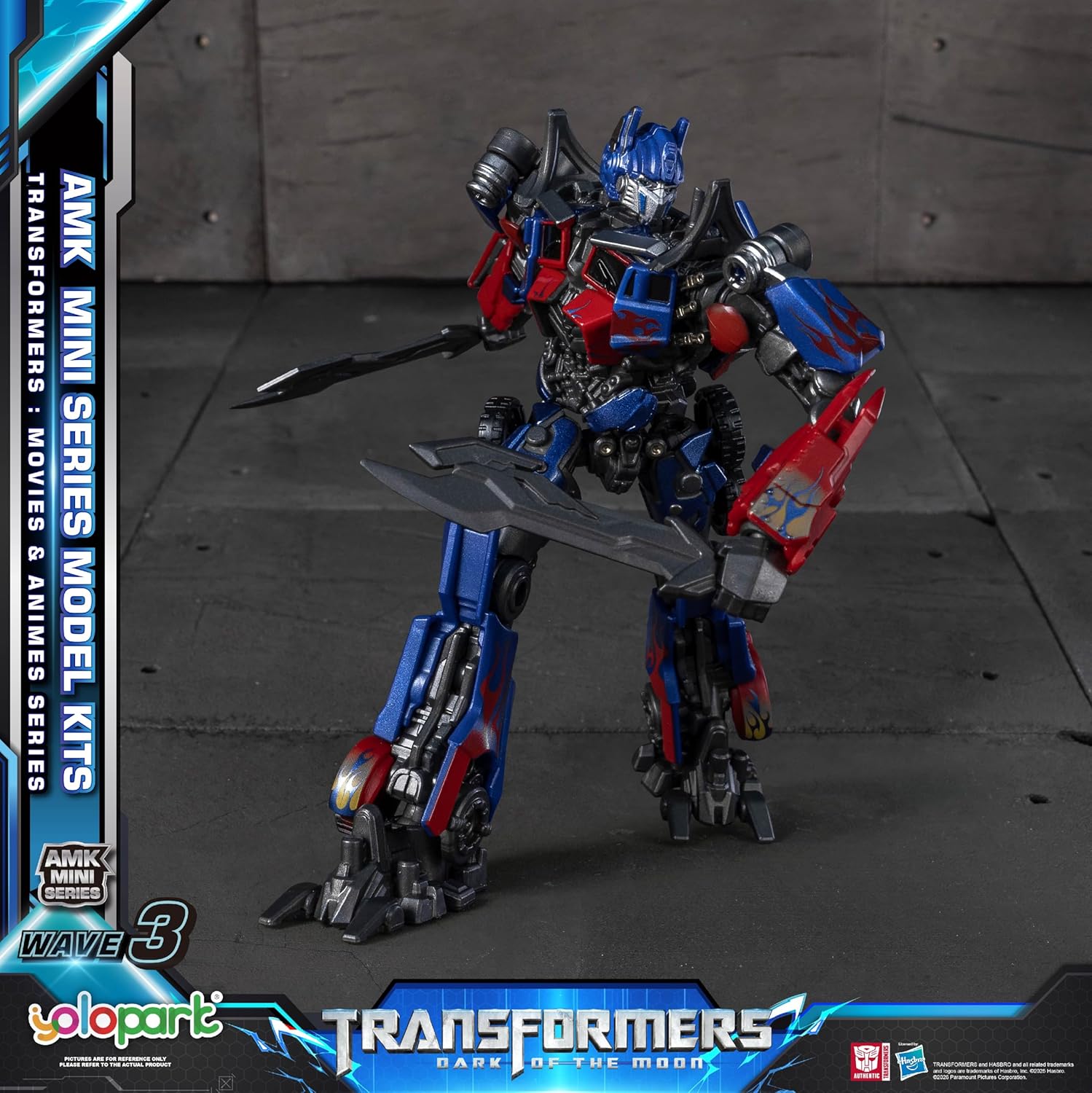 YOLOPARK Transformers AMK MINI Wave 3 TF3 Optimus Prime Model Kit 4897131753266