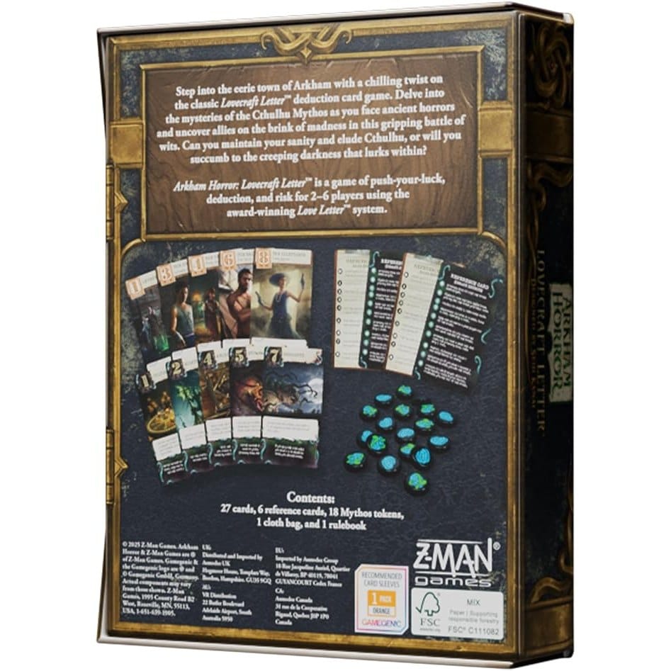 Arkham Horror: Lovecraft Letter 841333129279
