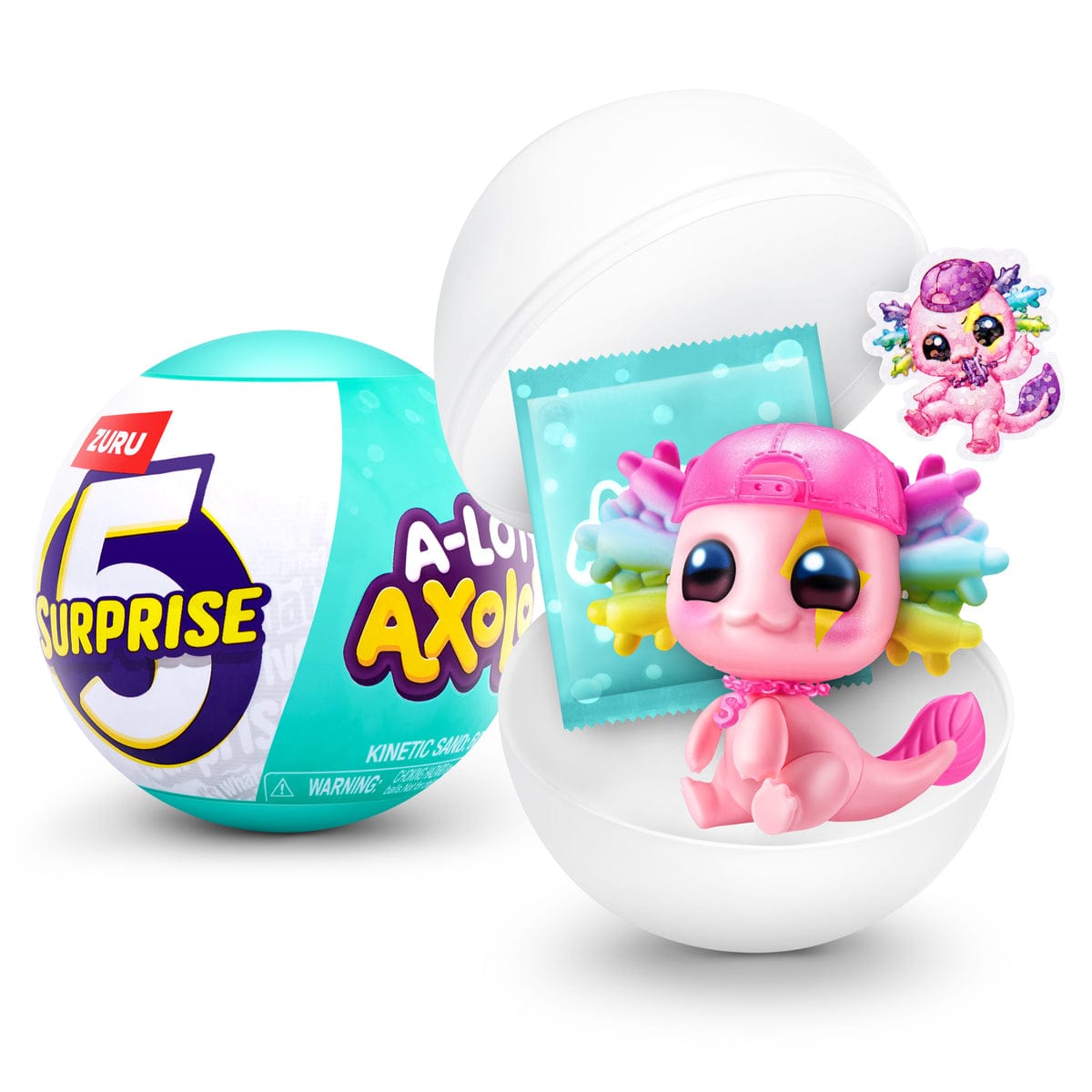 5 Surprise A-Lot-A Axolotls 193052069658