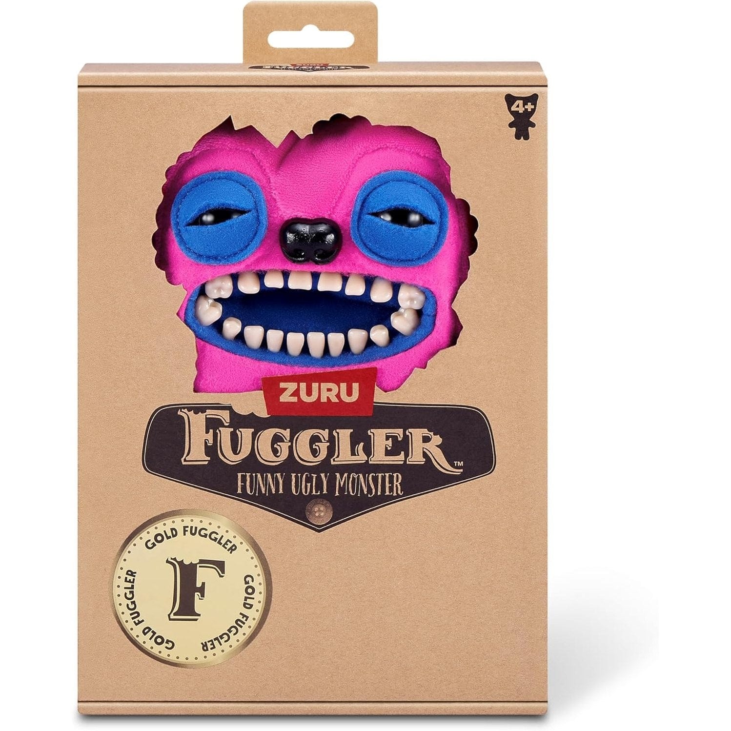 Fuggler 9" Soft Plush Toy Gold Fuggs - Greedy Grinner - Pants 193052074386