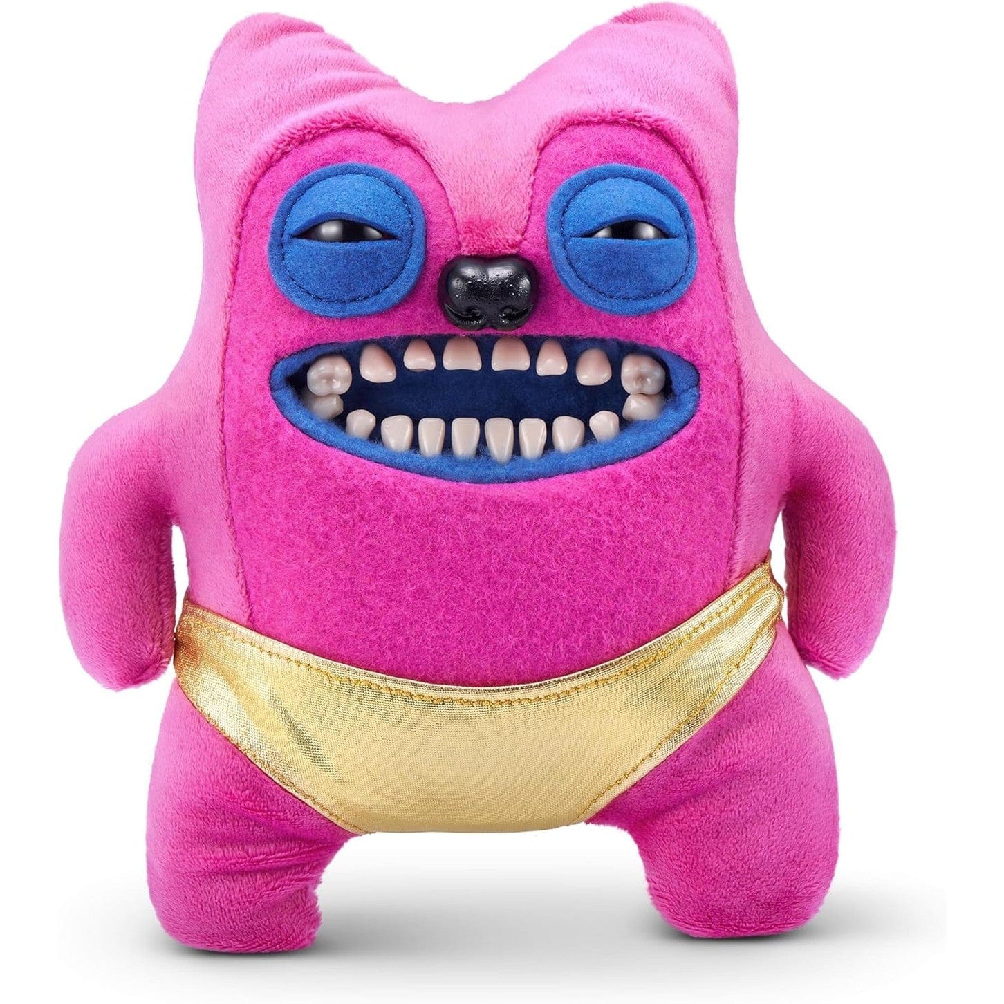 Fuggler 9" Soft Plush Toy Gold Fuggs - Greedy Grinner - Pants 193052074386