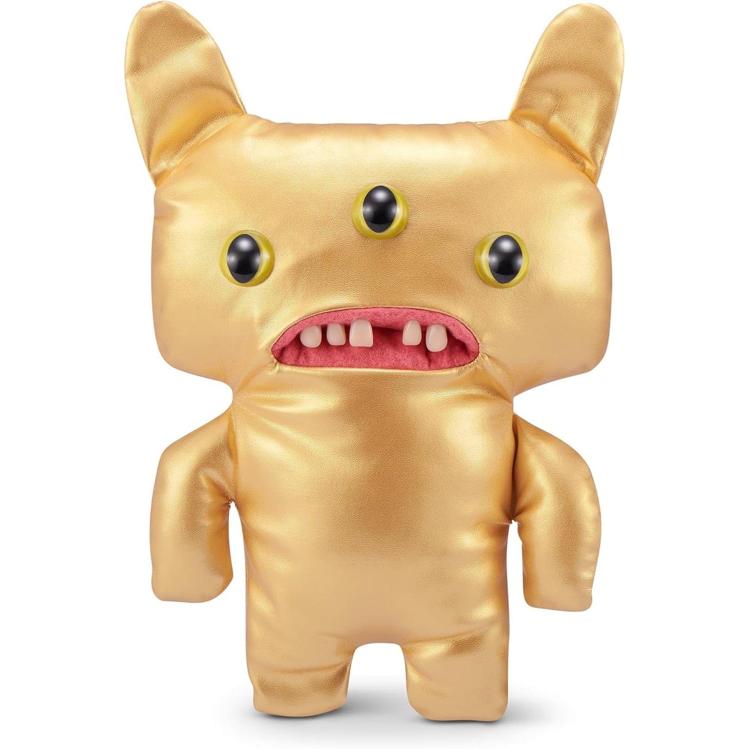 Fuggler 9" Soft Plush Toy Gold Fuggs - Reeko - All over Gold 193052074355