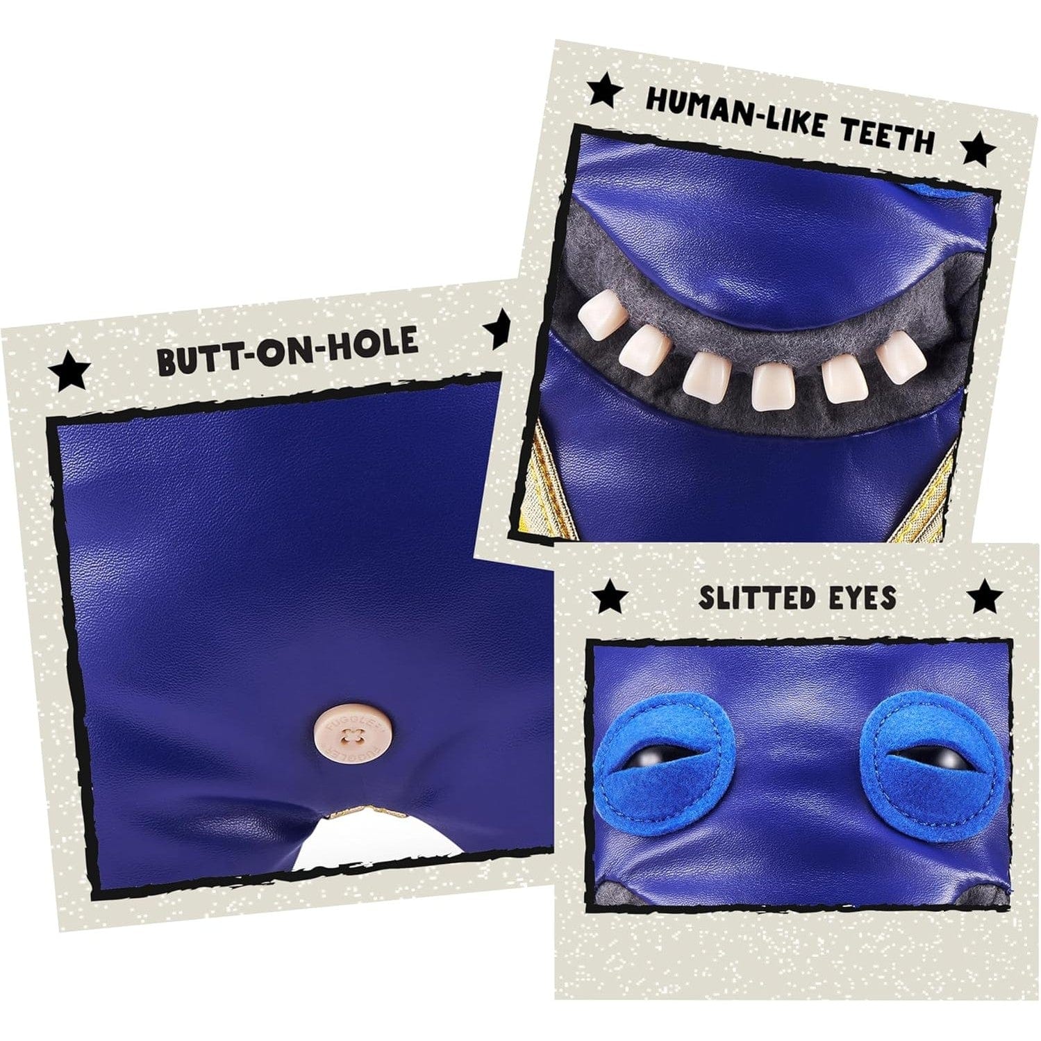 Fuggler 9" Soft Plush Toy Gold Fuggs - Shameless Goof - Mankini 193052074393