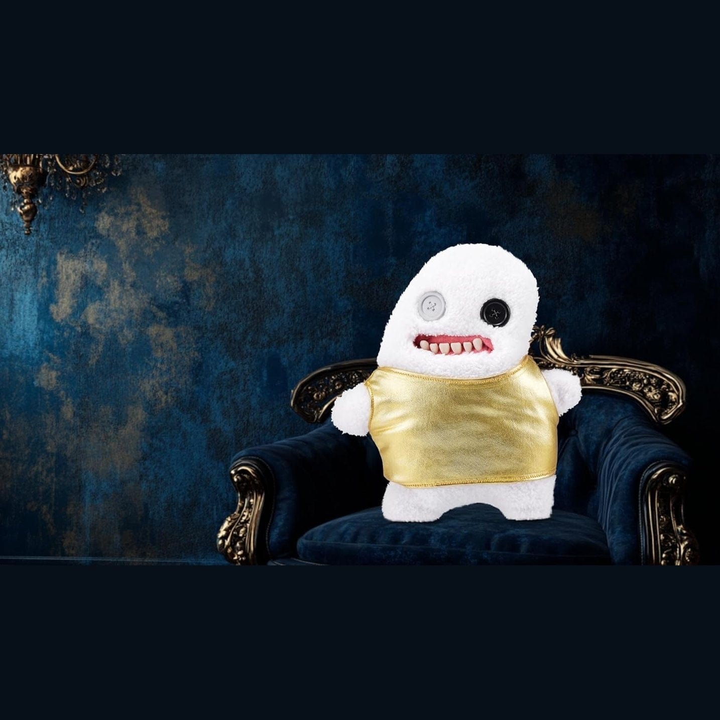 Fuggler 9" Soft Plush Toy Gold Fuggs - Splodge - Tank top 193052074362