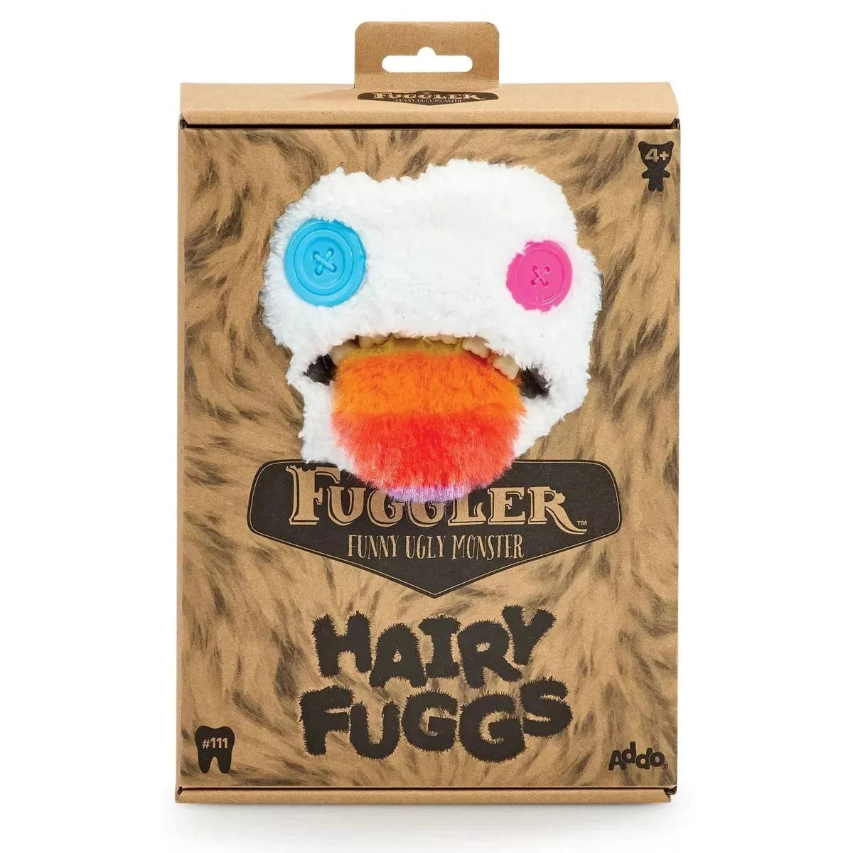 Fuggler 9" Soft Plush Toy Hairy Fuggs - Oogah Boogah 193052077295