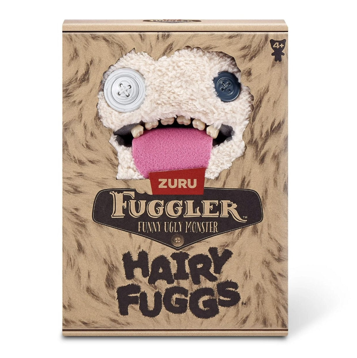 Fuggler 9" Soft Plush Toy Hairy Fuggs - Oogah Boogah Balding