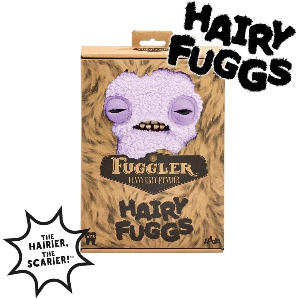 Fuggler 9" Soft Plush Toy Hairy Fuggs - Squidge