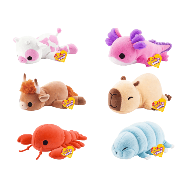 Hug A Lumps - Fuzzy Weighted Plush - Small (0.6kg/1.3lbs) - Choose your Fuzzy Plush