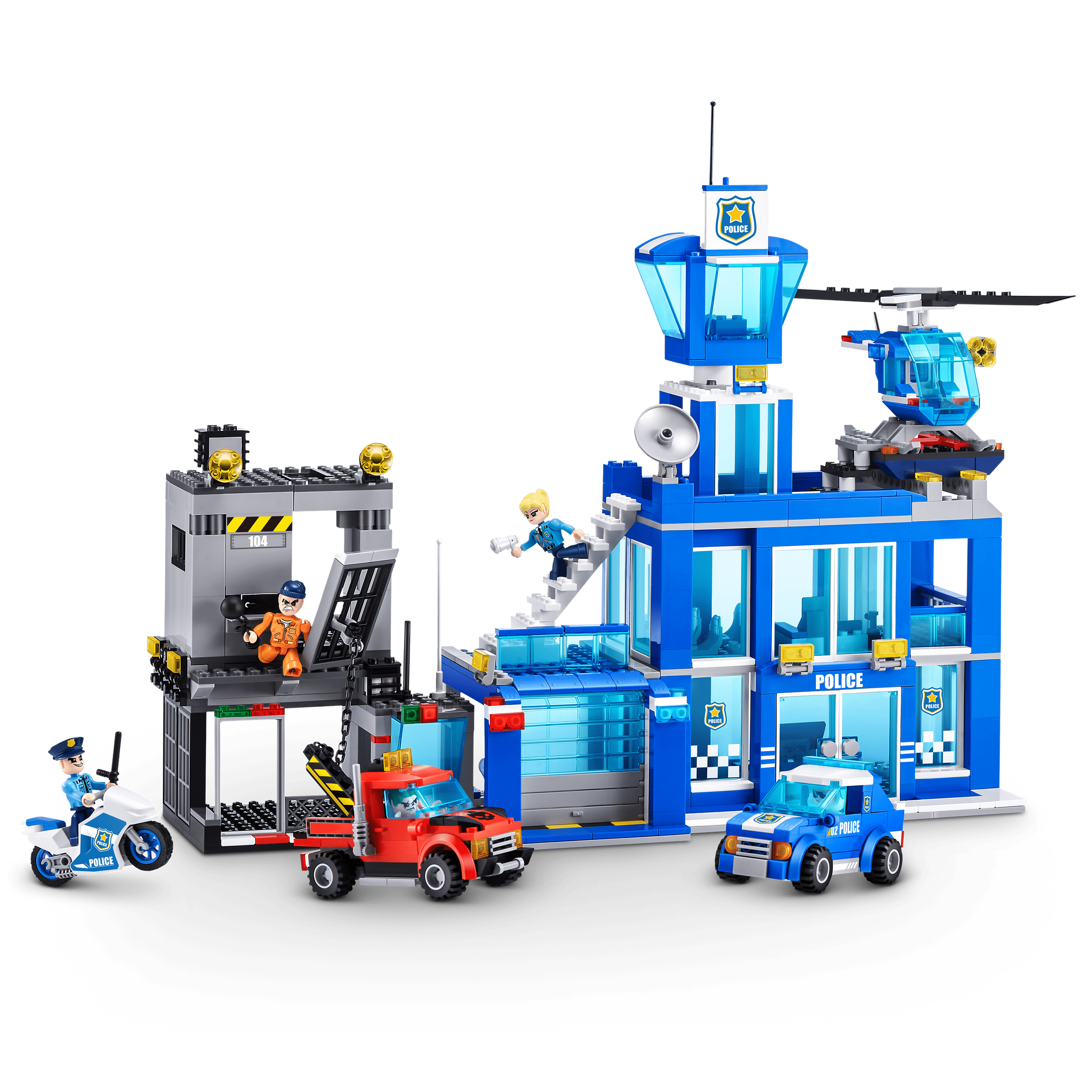 Max Max City S1 870 Piece Brick Box Playset 193052063656