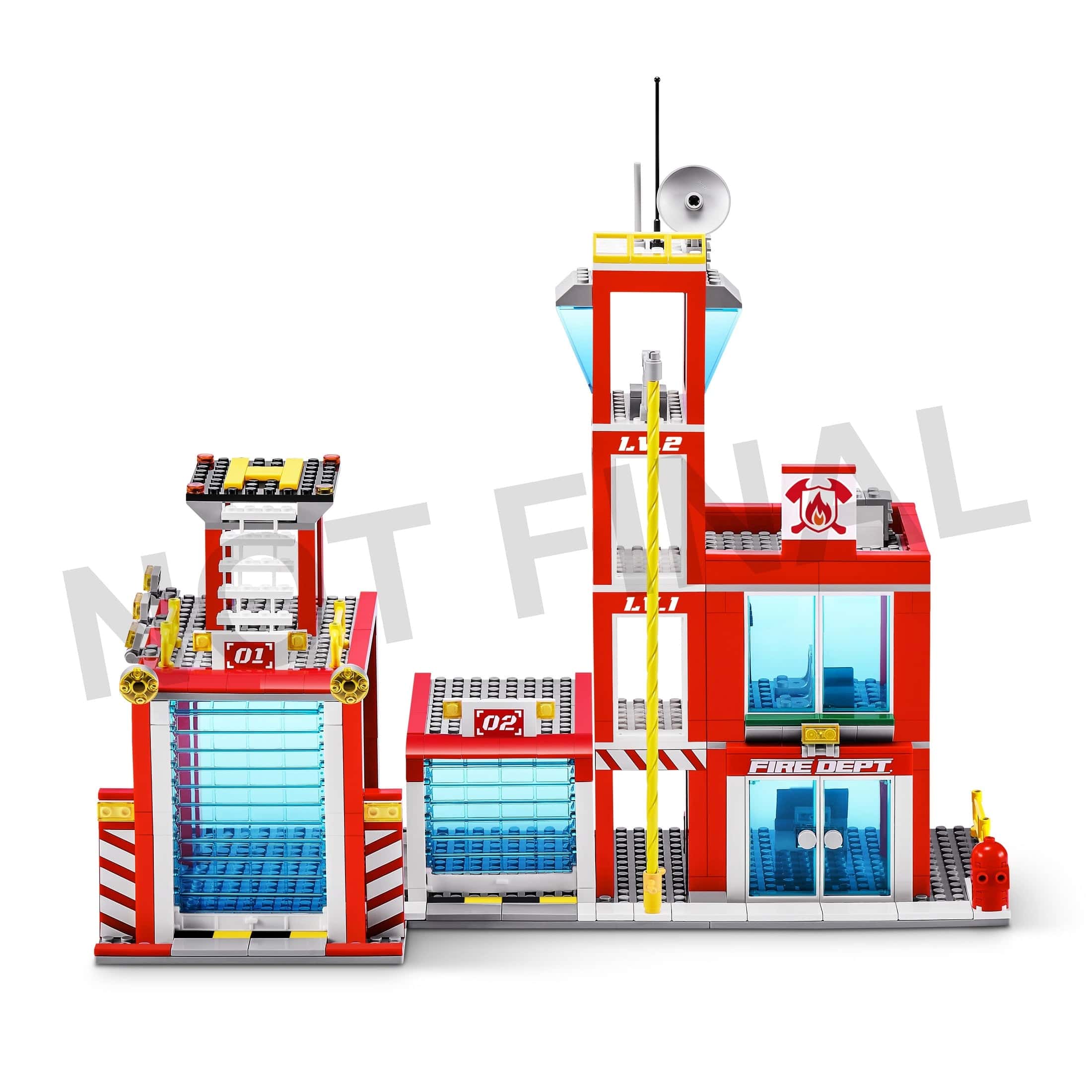 Max Max City S1 933 Piece Brick Box Playset 193052063687