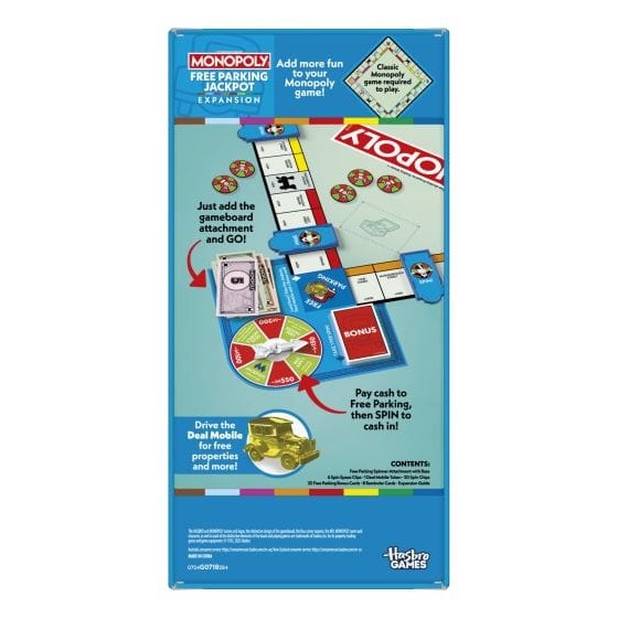 Monopoly - Free Parking Jackpot 5010996303905