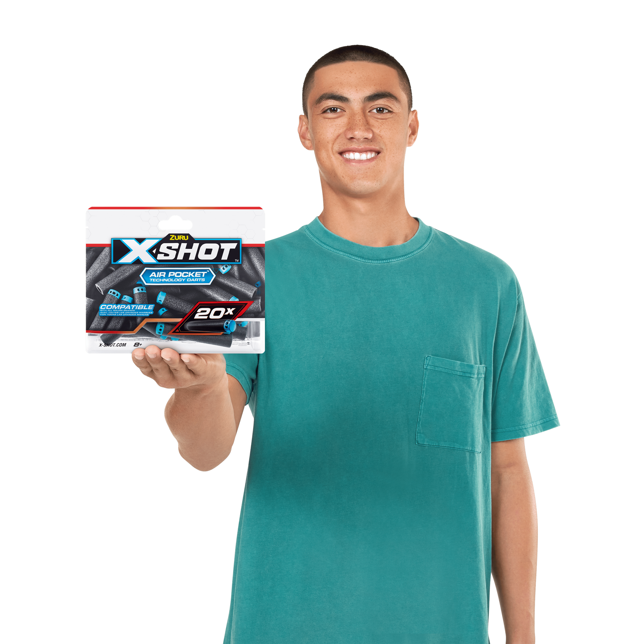 X-Shot Excel 20 Pack Refill Darts 193052047946