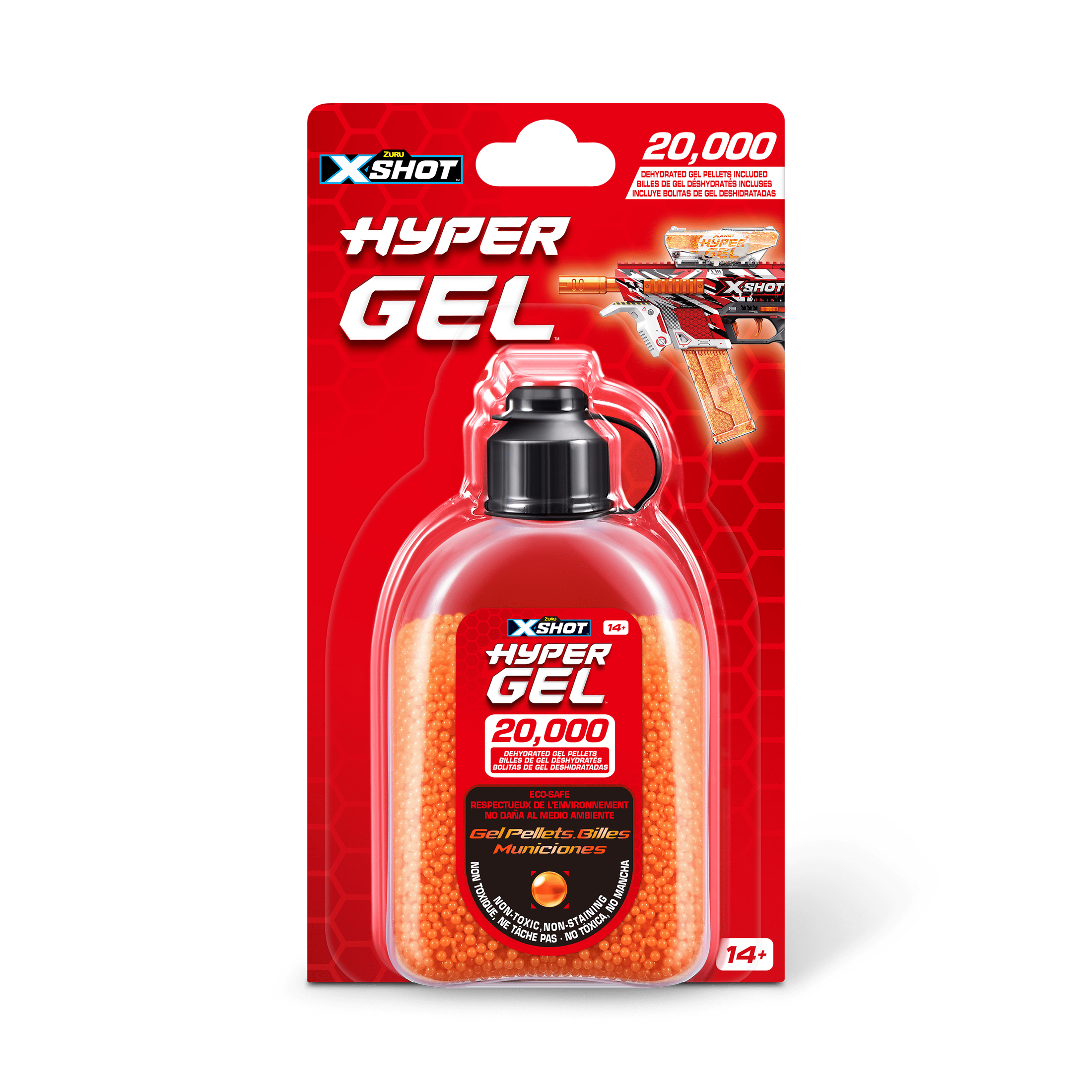 X-Shot - Hyper Gel 20000 Pack Gellet Refill 193052052568