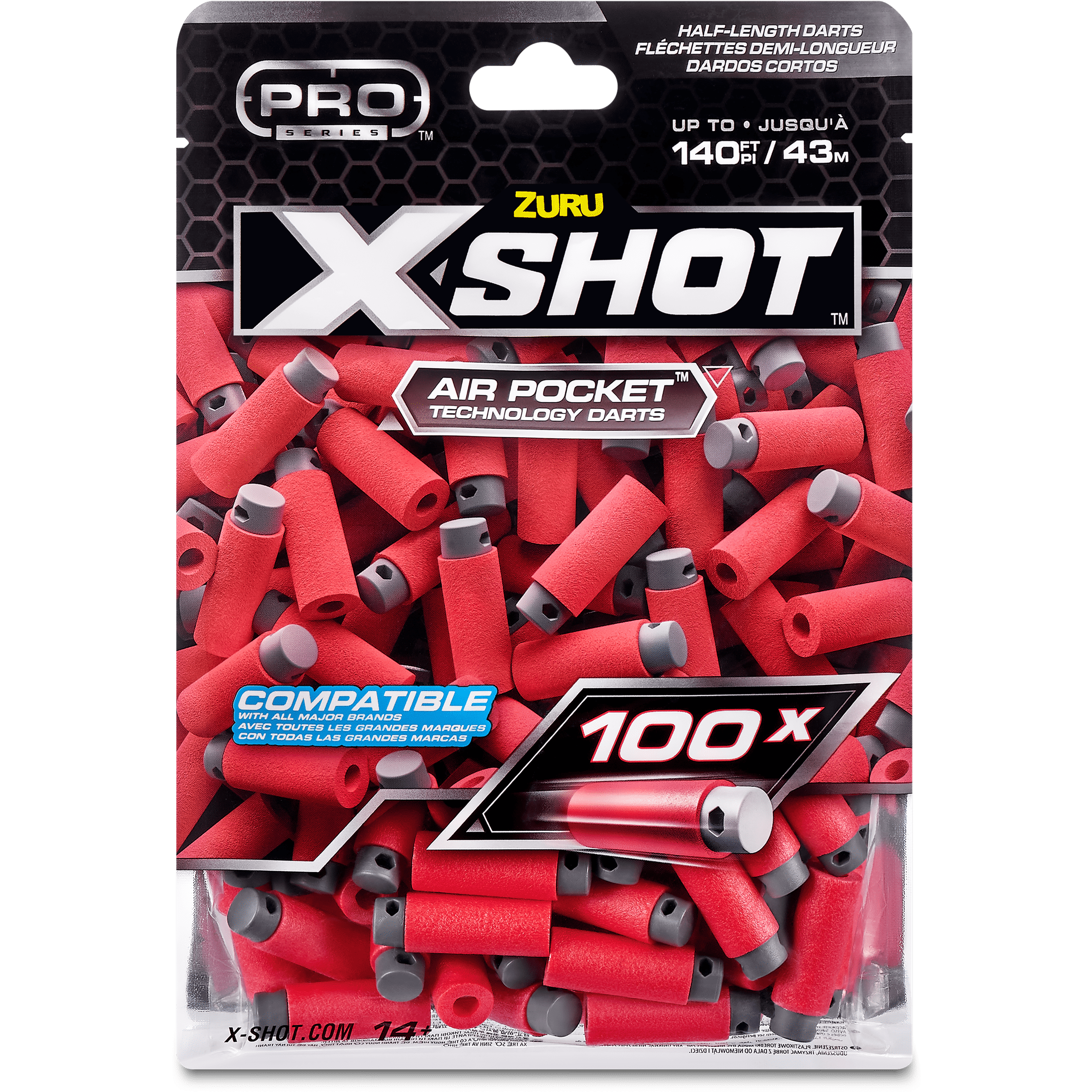 X-Shot - Pro 100 Pack Refill Darts 193052050069