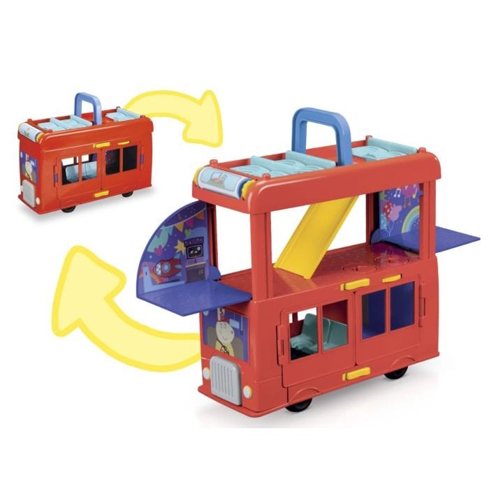 Peppa Pig - Peppa's 2 in 1 Party Bus 5010996232380