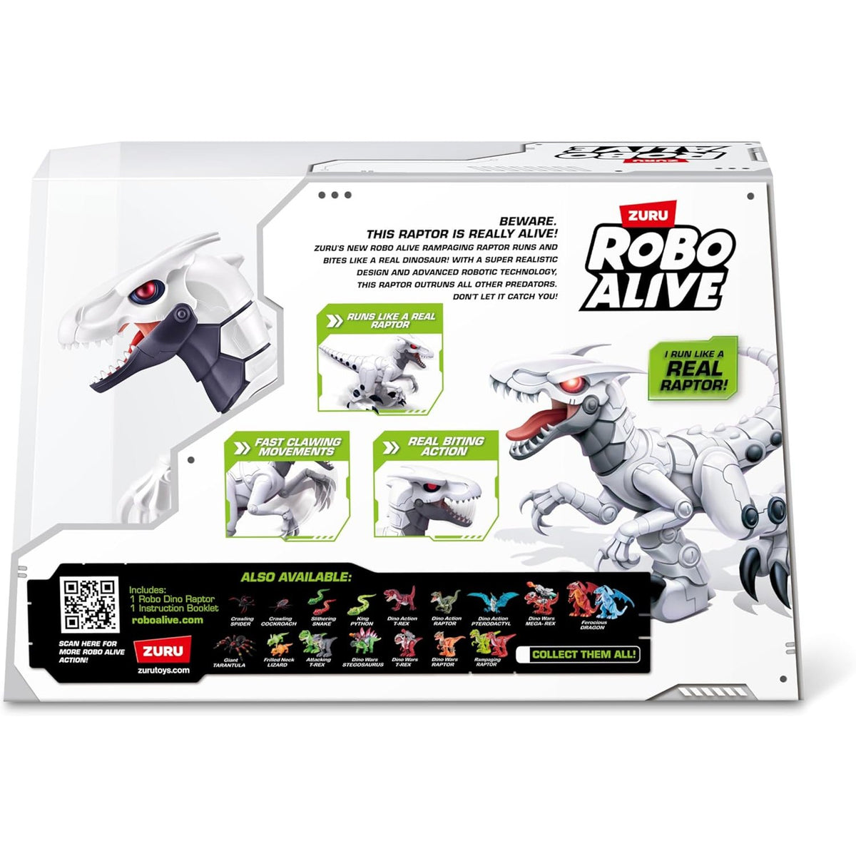 Robo Alive Dino Raptor Robotic Toy 193052079190