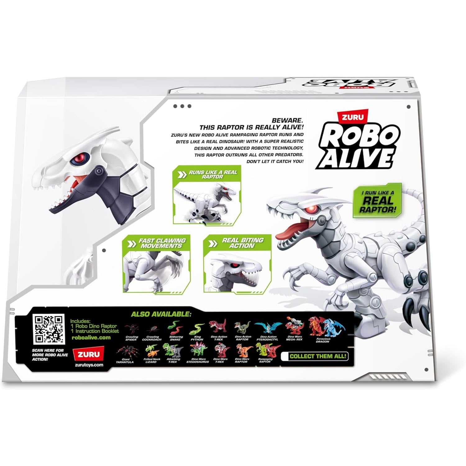 Robo Alive Dino Raptor Robotic Toy 193052079190
