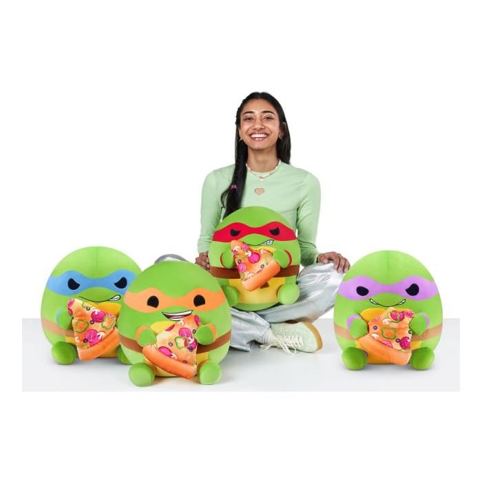 Snackles 14-Inch Plush Teenage Mutant Ninja Turtles Edition - Raphael 193052070005