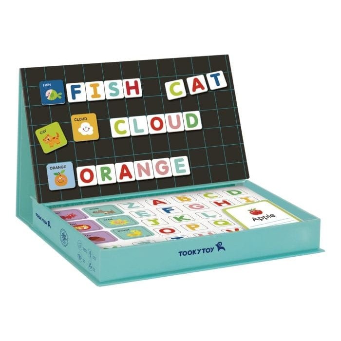 Tooky Toy - Wooden Magnetic Box - Alphabet 6972633371007