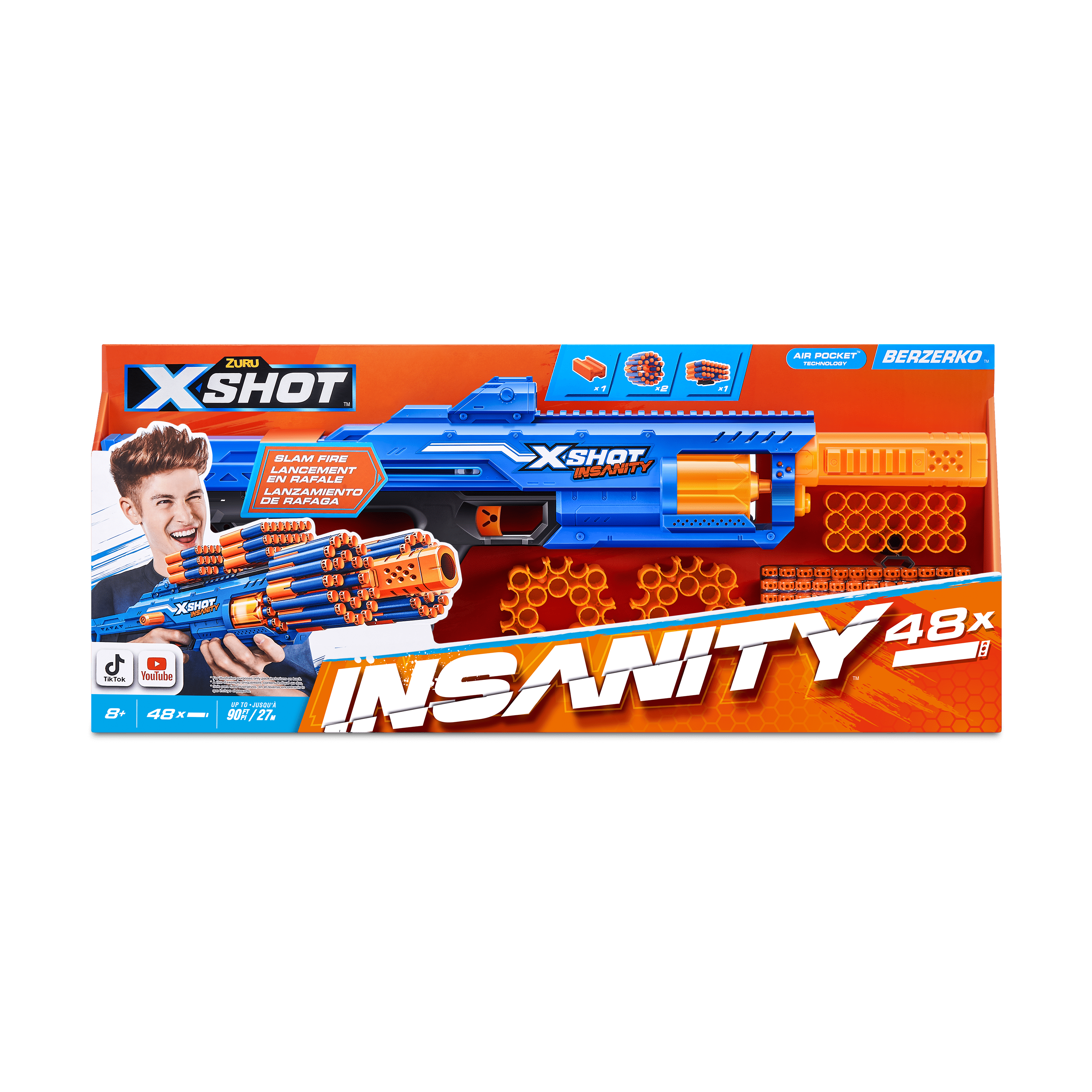 X-Shot Insanity Series 1 Bezerko 8 Shot 193052051080