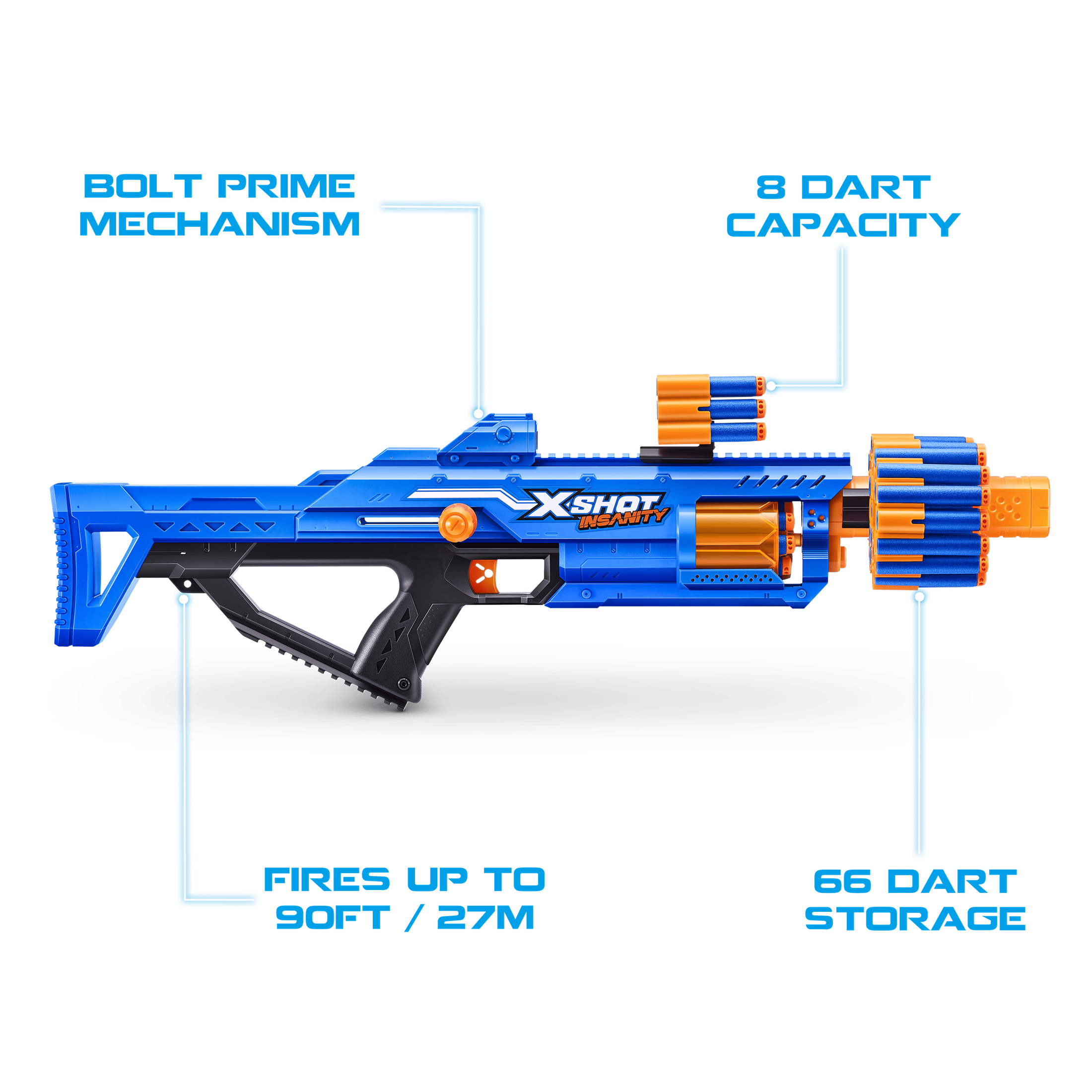 X-Shot Insanity Series 1 Bezerko 8 Shot 193052051080