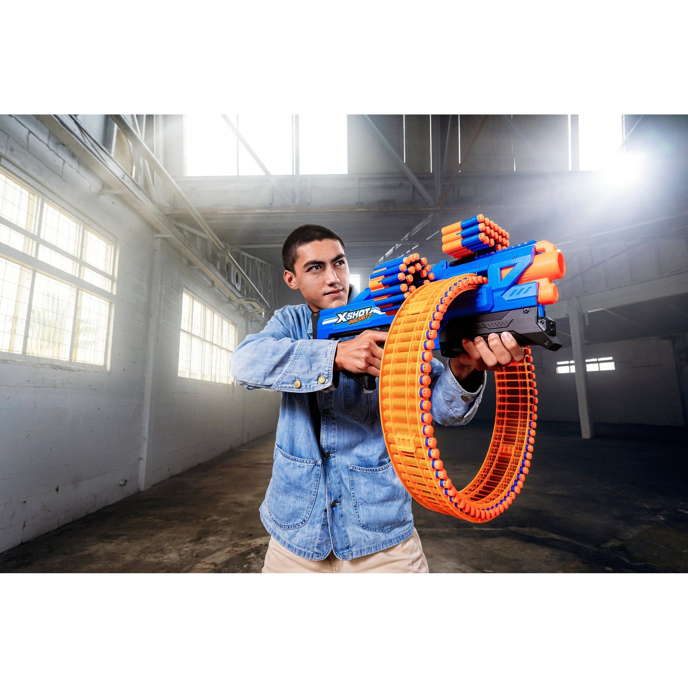 X-Shot Insanity Series 1 Mad Mega Barrel Blaster 193052050847