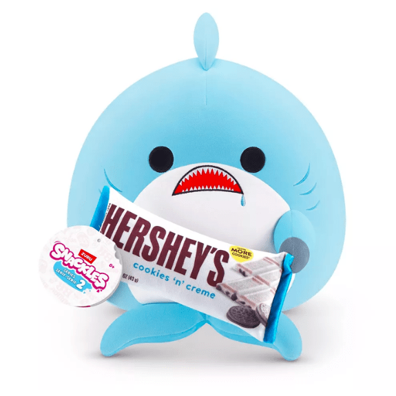 Snackles 8 inch Squishy plush - Shark with Hershey 193052067227
