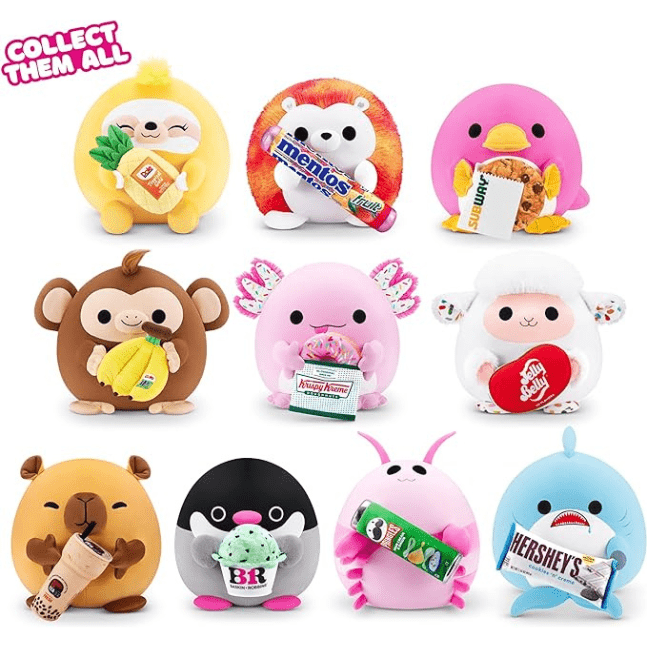 Snackles 8 inch Squishy plush - Shrimp with Pringles 19052067173