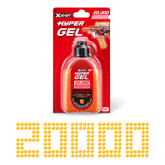 X-Shot - Hyper Gel 20000 Pack Gellet Refill