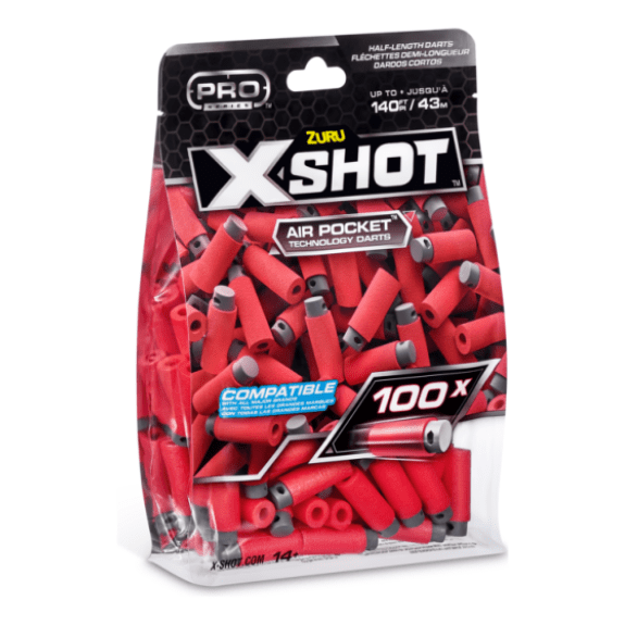 X-Shot - Pro 100 Pack Refill Darts