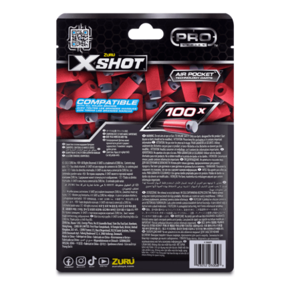 X-Shot - Pro 100 Pack Refill Darts