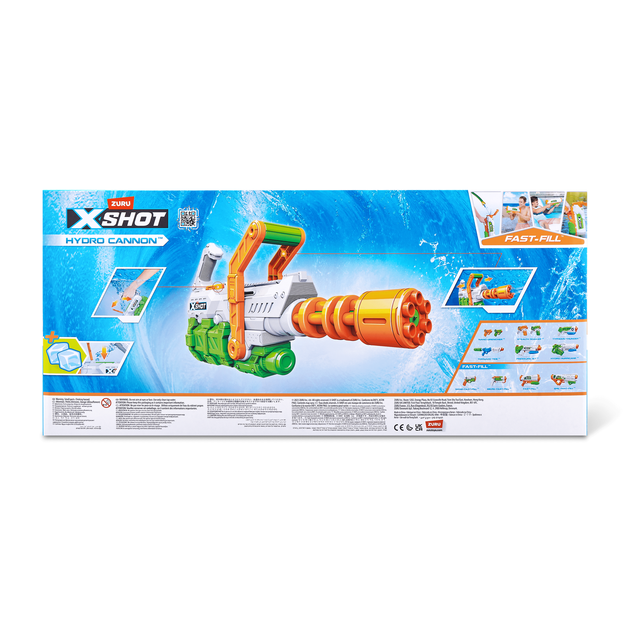 X-Shot - Water-Fast Fill Hydro Cannon 193052056481