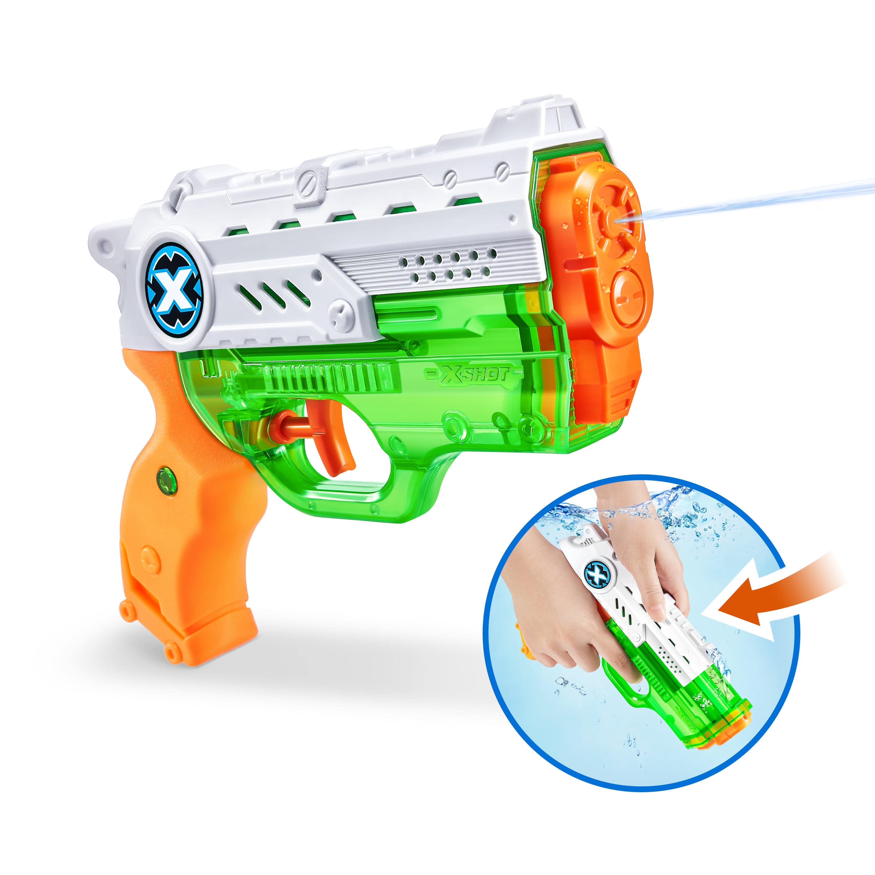 XShot Water Warfare Fast-Fill Nano Blaster 193052045546