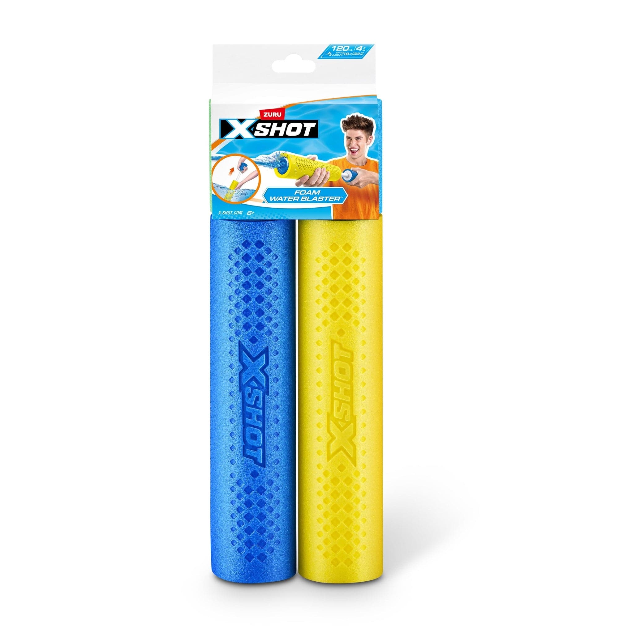 XShot Water Warfare S1 Foam Small Blaster 2pk 193052071965