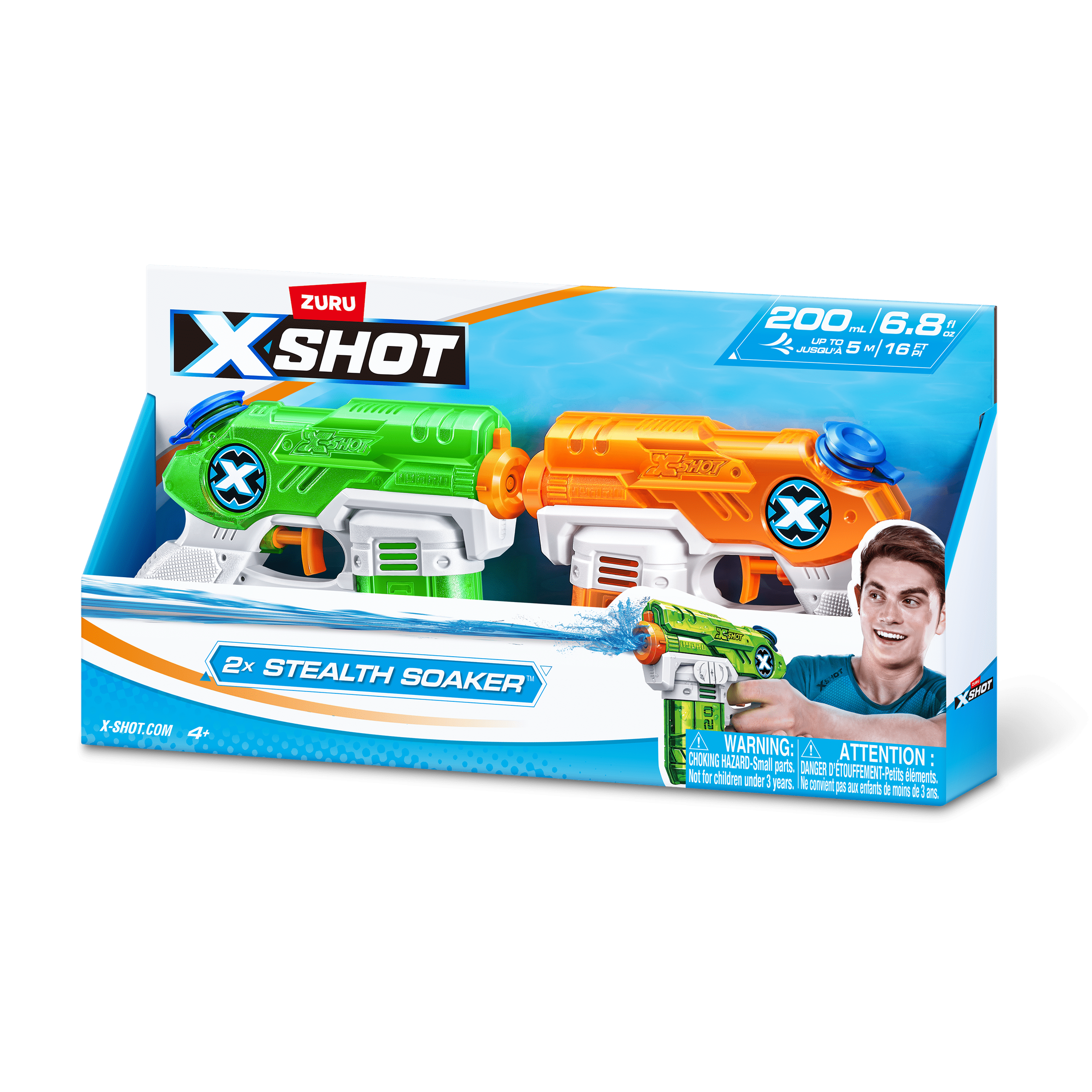 XShot Water Warfare Stealth Soaker Twin Pack 193052047274