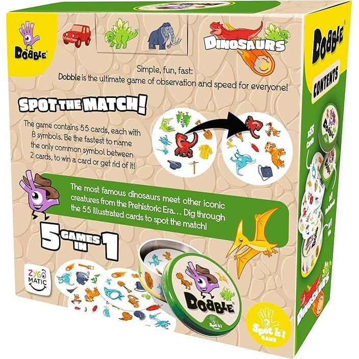 Dobble Dinosaurs 3558380127697