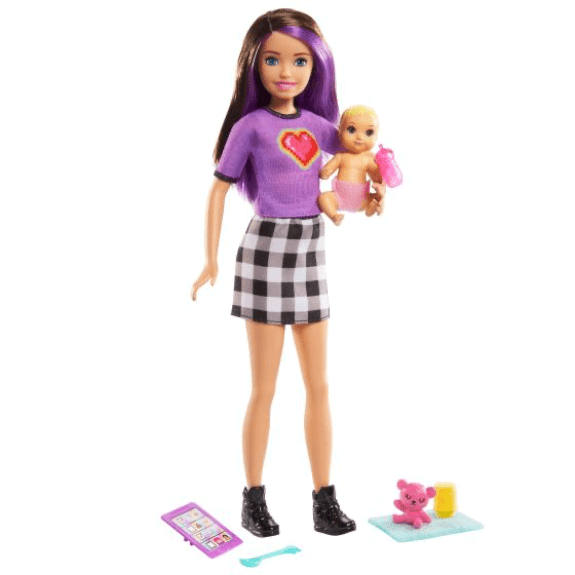 Barbie: Babysitter & Baby Asst - Lennies Toys