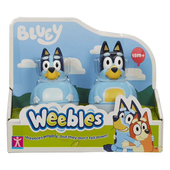 Bluey Weebles Twin Figure Pack Assorted - Lennies Toys