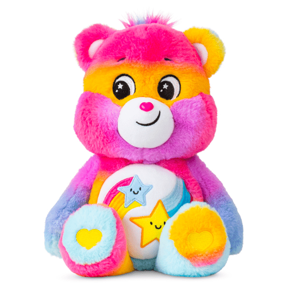 Care Bear 14 Inch Bean Plush Dare To Care Bear - Lennies Toys