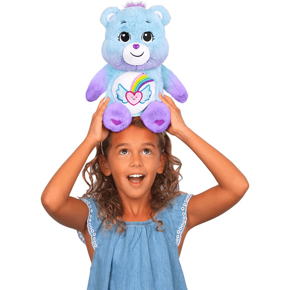Care Bear 14 Inch Bean Plush Dream Bright Bear - Lennies Toys