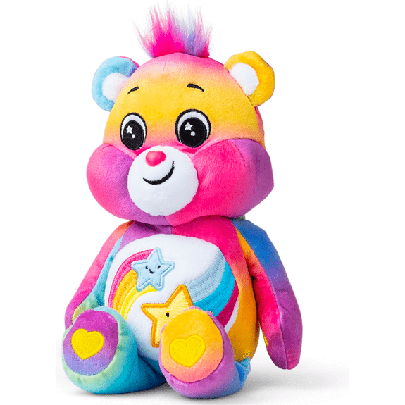 Care Bear 9 Inch Bean Plush Dare To Care Bear - Lennies Toys