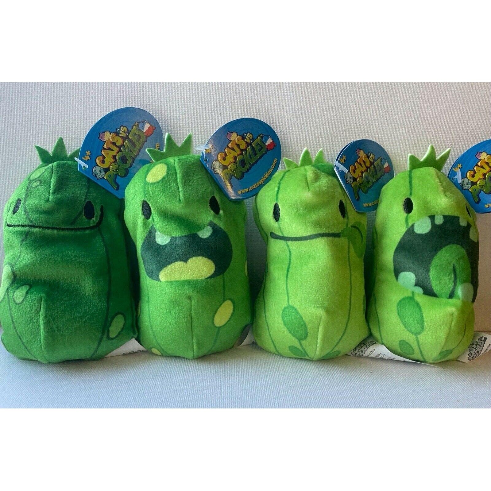 Cats vs Pickles Soft Plush Toy #49 Hank Pickle - Lennies Toys