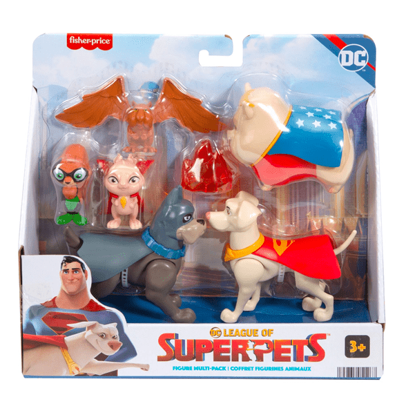 DC League of Super Pets Figure Multi-Pack - Lennies Toys