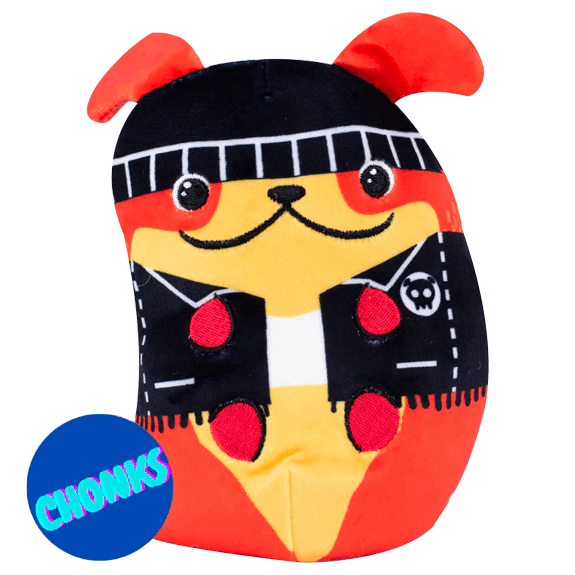 Dogs Vs Squirls 6" Chonk- Carl - Lennies Toys